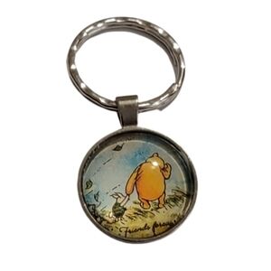 WINNIE THE POOH keychain "Friends Forever" Winnie And Piglet Unisex